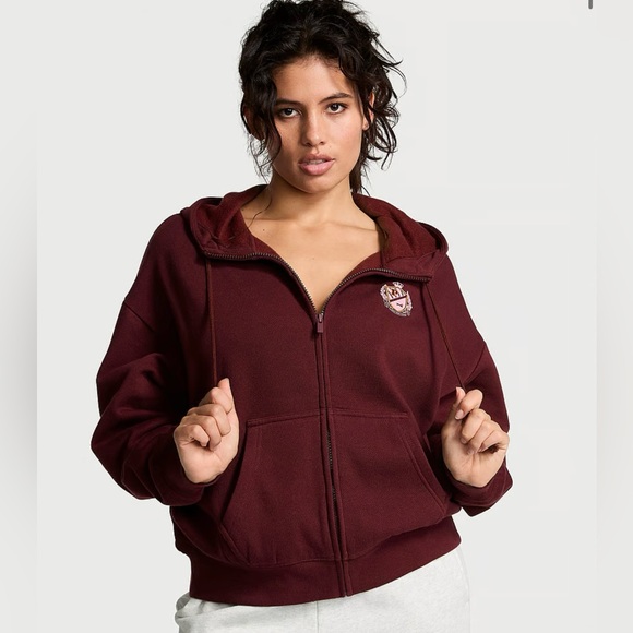 PINK Victoria's Secret Jackets & Blazers - Victoria secret PINK zip up hoodie m-2xl ladies authentic